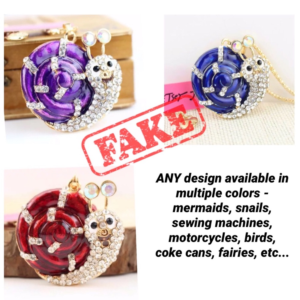 Betsey Johnson 🚫 Harley Chanel Cinderella Jewelry